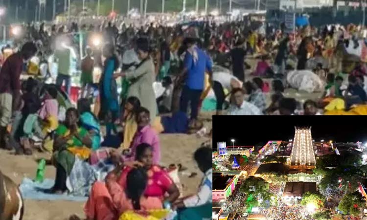திருச்செந்தூர் கோவில் கடற்கரையில் பக்தர்கள் தங்க தடையில்லை - மாவட்ட எஸ்.பி. தகவல்1