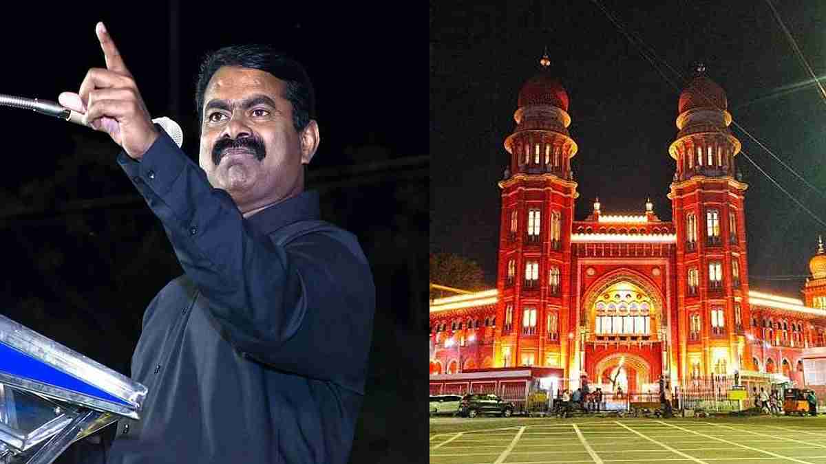 மணிமுத்தாறு நீர்நிலை தூய்மைப் பணி: சீமான் செயல்பாடுகளுக்கு உயர் நீதிமன்றம் பாராட்டு