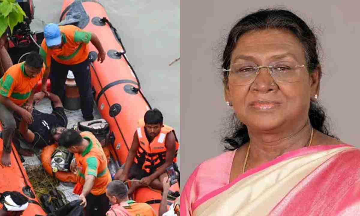 பீகார் படகு விபத்து: உயிரிழந்தவர்களின் குடும்பங்களுக்கு குடியரசுத் தலைவர் திரௌபதி முர்மு இரங்கல்!