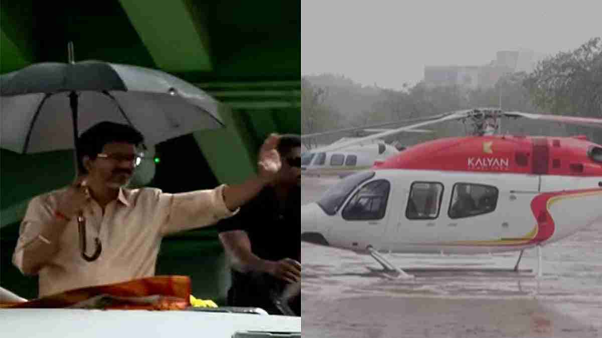 கோவையில் மழை - முதலமைச்சர் விஜயின் கேரள பயணம் ரத்து