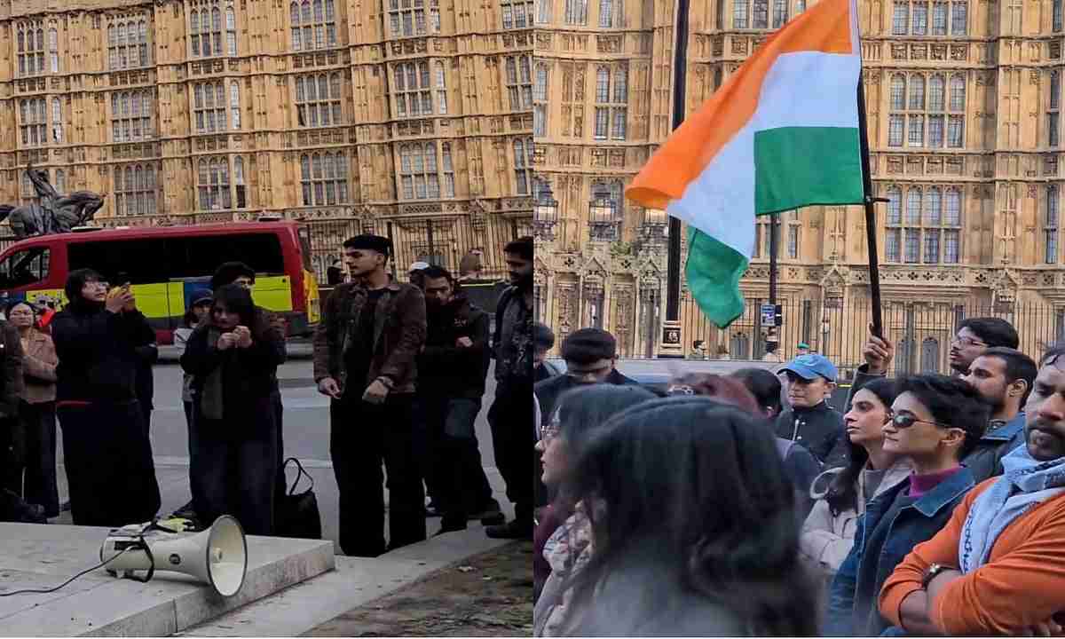 லண்டனில் இந்திய மாணவர்கள் போராட்டம்: அரசு ஆதரவாளர்கள் எதிர்-போராட்டத்தால் பரபரப்பு!