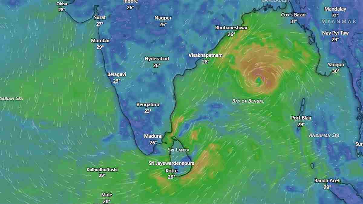 வங்கக்கடலில் உருவானது அர்னாப் புயல் - வானிலை ஆய்வு மையம்