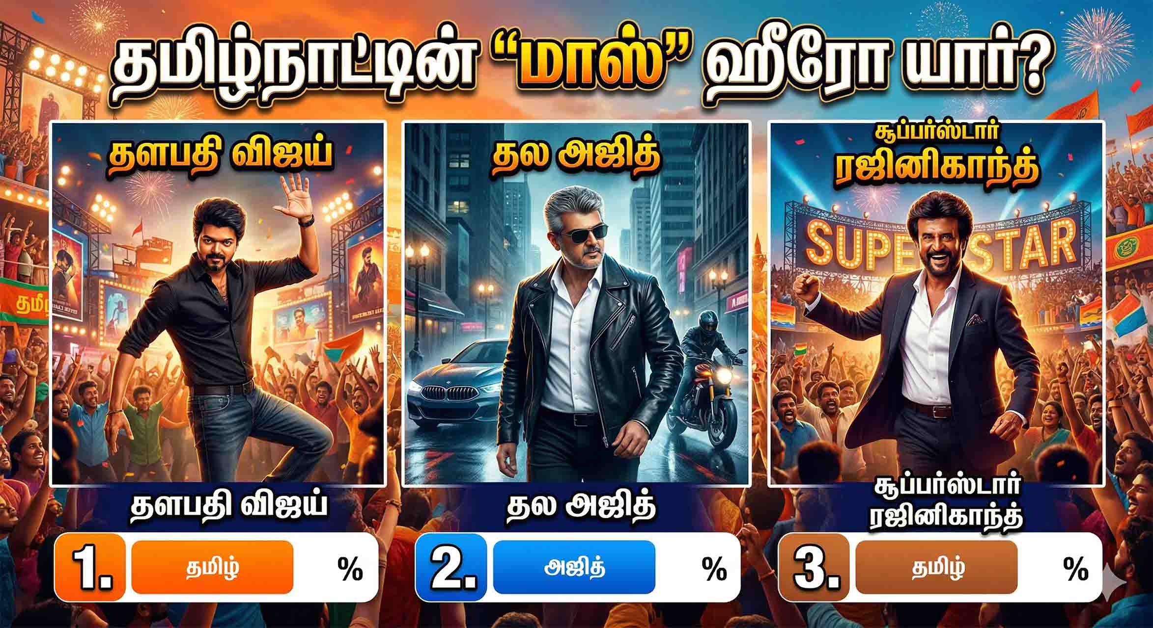 தமிழகத்தின் உண்மையான மாஸ் நாயகன் யார்?