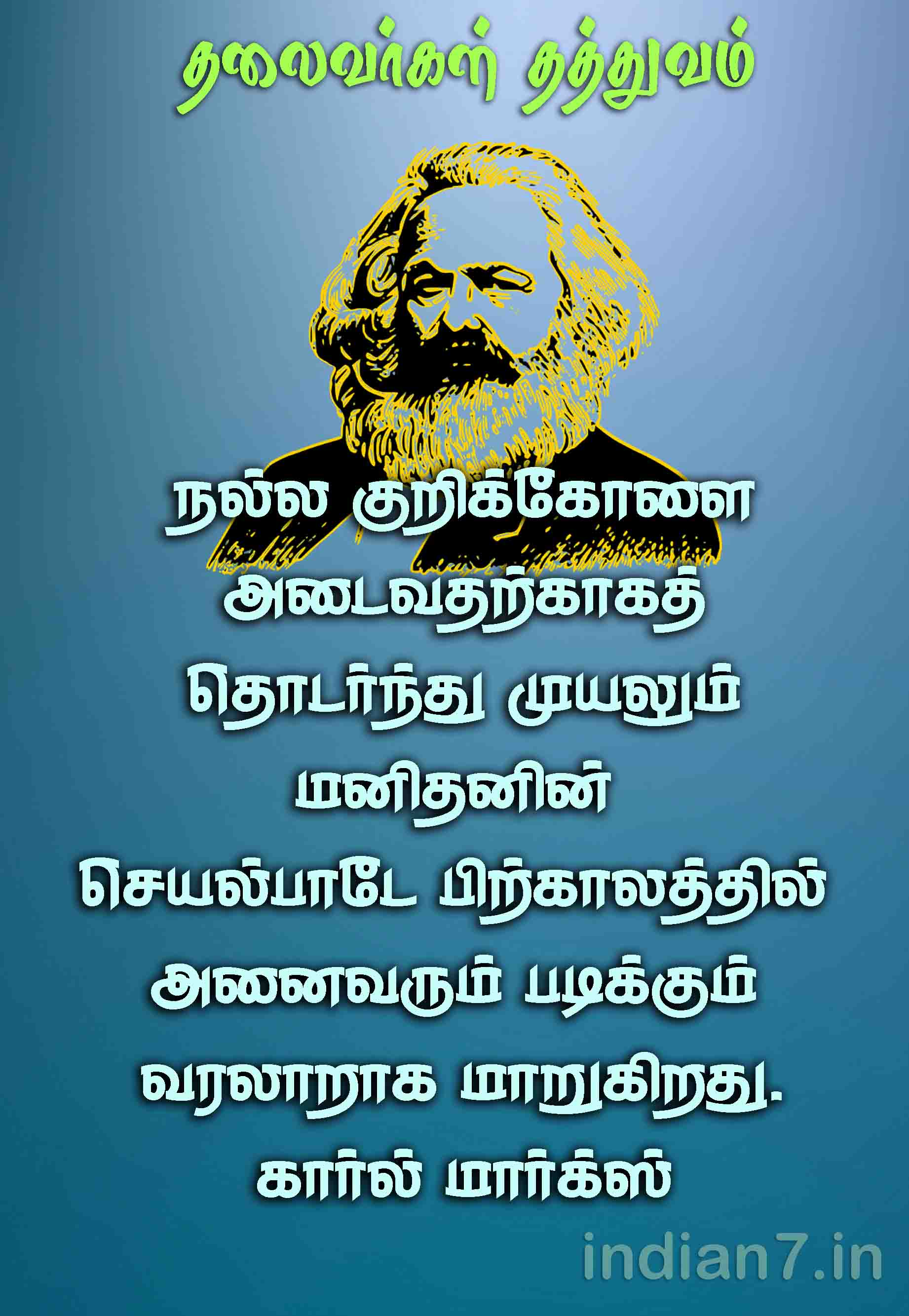 மனிதன் - கார்ல் மார்க்ஸ் தத்துவம் 